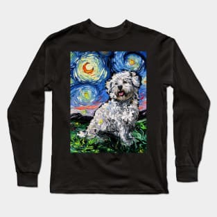 Coton de Tulear Night Long Sleeve T-Shirt